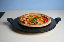 Load image into Gallery viewer, 13" Pizza Stone – Food-Grade, Fire-Resistant & Easy to Use!