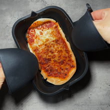 Load image into Gallery viewer, Cyraeon Silicone Air Fryer Accessories Set - 19.6CM Basket, Divider, Gloves, Oil Brush & Tongs.