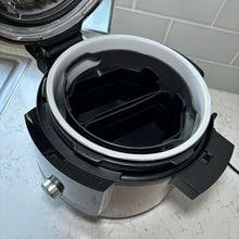 Load image into Gallery viewer, Cyraeon 2-in-1 Collapsible Silicone Slow Cooker Liner – Reusable, Dishwasher Safe & Ideal for Cooking Multiple Foods (Black).