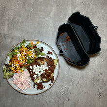 Load image into Gallery viewer, Cyraeon 2-in-1 Collapsible Silicone Slow Cooker Liner – Reusable, Dishwasher Safe & Ideal for Cooking Multiple Foods (Black).