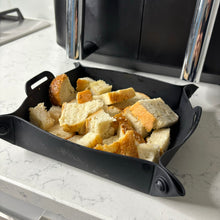 Load image into Gallery viewer, Silicone Air Fryer, Oven, Instant Pot and Microwave Square Basket Liner/Baking Mat, Reusable & Heat Resistant.