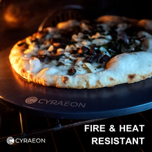 Load image into Gallery viewer, 13" Pizza Stone – Food-Grade, Fire-Resistant & Easy to Use!