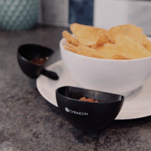 Load image into Gallery viewer, Clip-On Dip Separator – Keeps Dips & Sauces Separate from Plate | Pack of 4, BPA-Free & Reusable