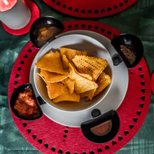 Load image into Gallery viewer, Clip-On Dip Separator – Keeps Dips & Sauces Separate from Plate | Pack of 4, BPA-Free & Reusable