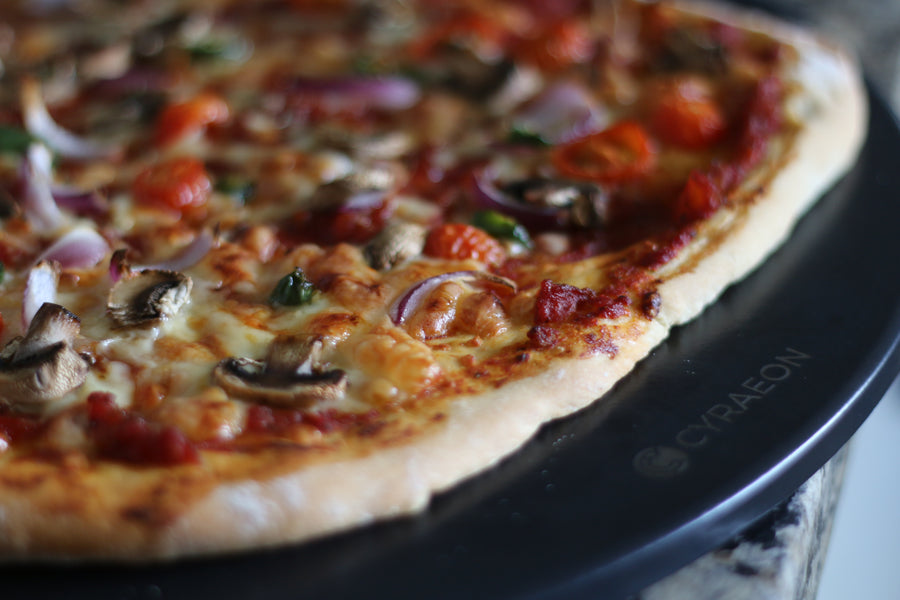 Rustic Style Italian Veggie Pizza 🇮🇹🍕🍅