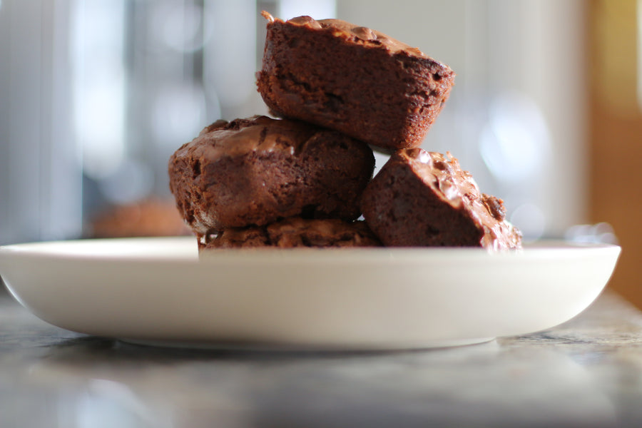 Vegan Chocolate Brownies 🌱🍫