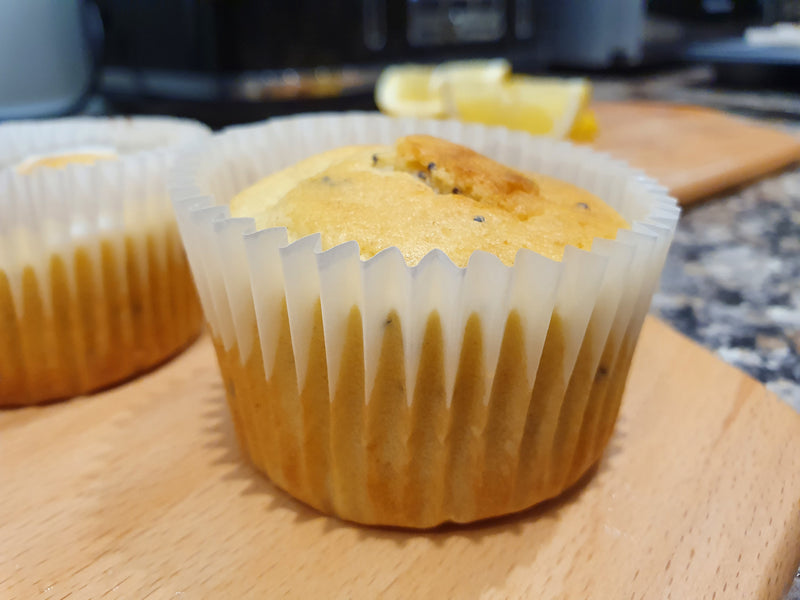 Lemon & Poppy Seed Cupcakes 🧁🍋