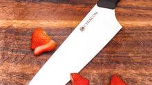 Load image into Gallery viewer, Christmas Knife Gift - Cyraeon 8&quot; Professional Chef&#39;s Knife &amp; Finger Guard
