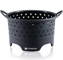 Load image into Gallery viewer, Silicone Steamer Basket for Boiling &amp; Steaming Vegetables, Pasta &amp; More – Heat Resistant, Durable, 18CM.
