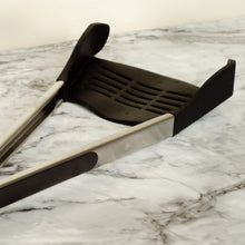 Load image into Gallery viewer, Multi-use Spatula, Stainless Steel &amp; Silicone. Flip, Drain &amp; Pick up Food.
